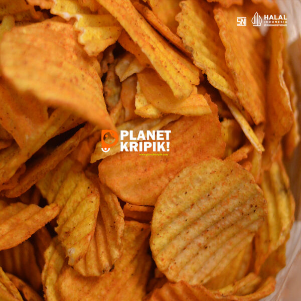 Keripik Talas Balado 2,5 kg( Planet Keripik)
