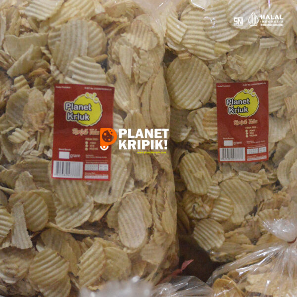 Keripik Talas Original 2,5 kg( Planet Keripik)
